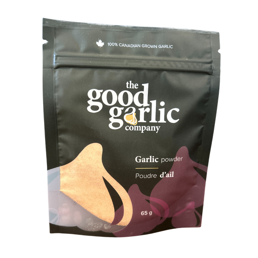 The Good Garlic Company front of Garlic Powder