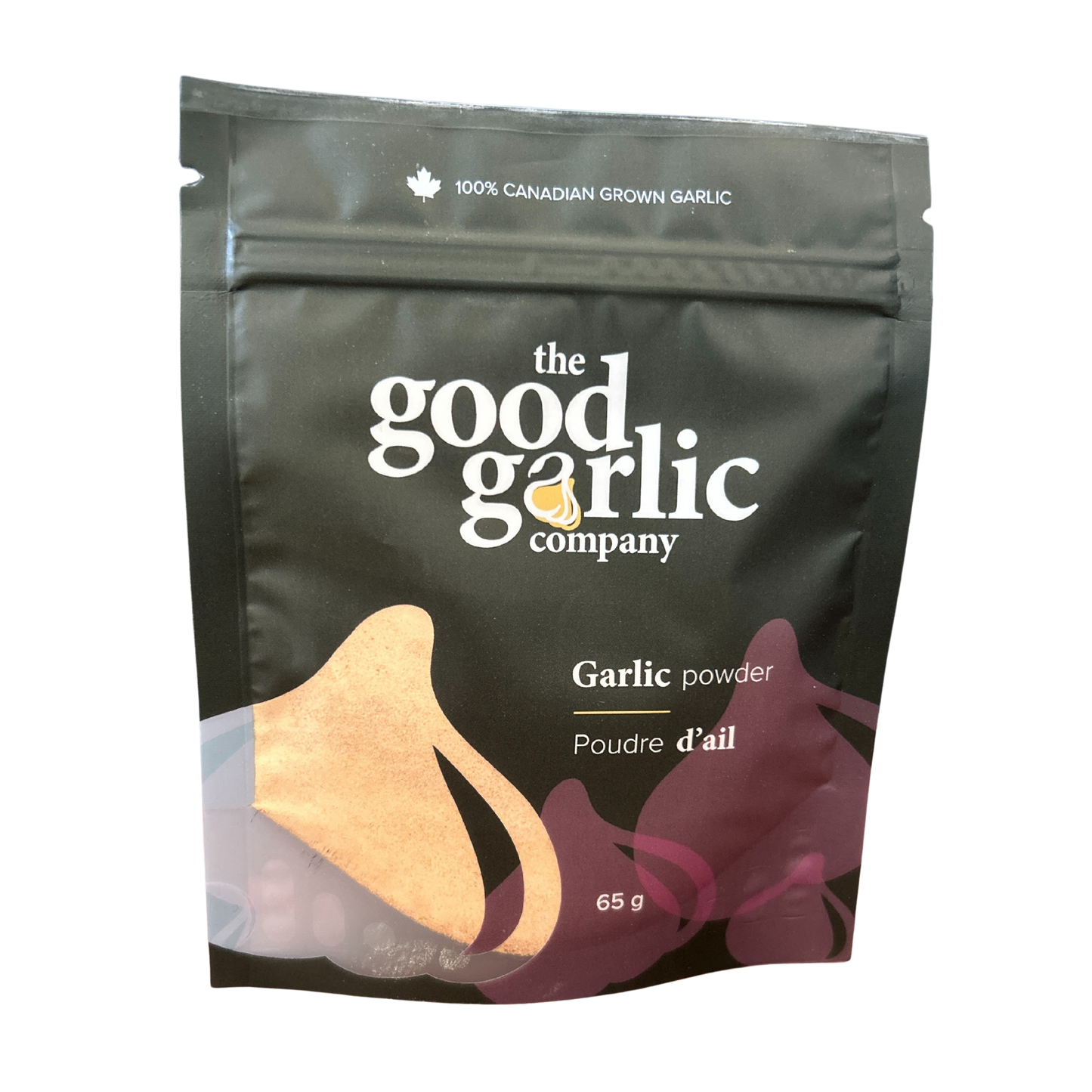 The Good Garlic Company front of Garlic Powder